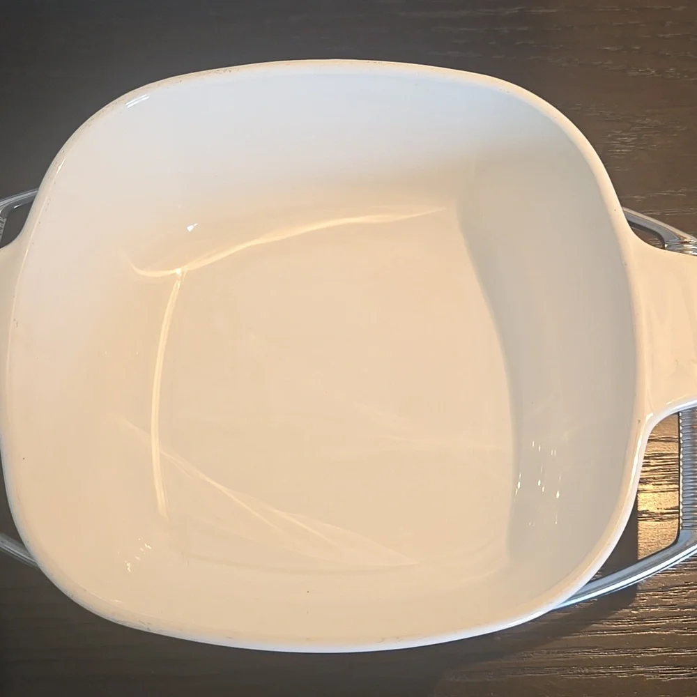 Corningware Cornflower 1.5 Qt Casserole Dish with Trivet